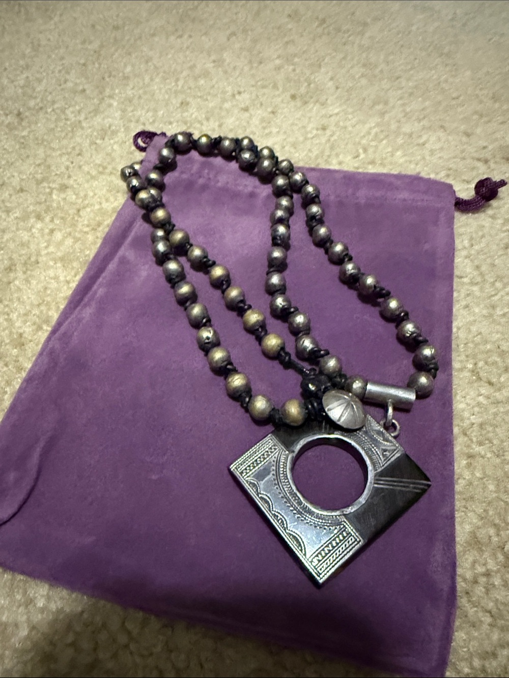 Southwestern necklace, handmade